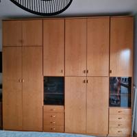 Armadio guardaroba - legno massello/impiallacciato