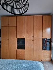 Armadio guardaroba - legno massello/impiallacciato