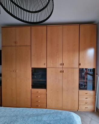 Armadio guardaroba - legno massello/impiallacciato