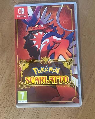 Pokèmon scarlatto nintendo switch