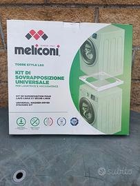 sovrapposizione lavatrice asciugatrice