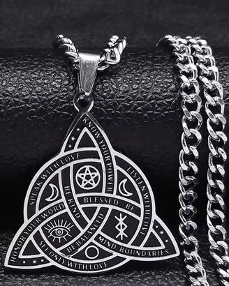 Collana Amuleto Nodo della strega - Odino