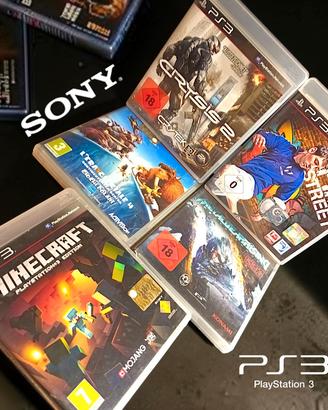5 Giochi PS3 - Metal Gear Rising - Minecraft - Etc