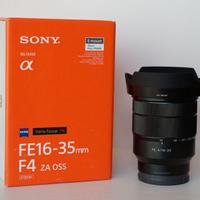 Ottica Sony SEL1635Z 16-35 f4 per E-Mount Alpha