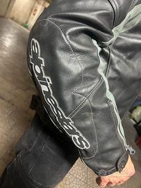 giubbotto pelle alpinestrar