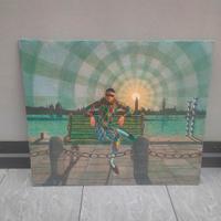 grande quadro Luigi Mezzadri Arlecchino 