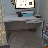 scrivania rovere bianco