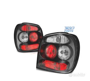 FANALI VOLKSWAGEN VW POLO 6N2 HATCHBACK 99-01 NERI