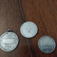 medaglie arg. ministero difesa G.D'arco. Fluifort.