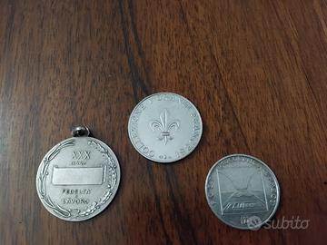 medaglie arg. ministero difesa G.D'arco. Fluifort.