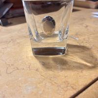 Set Liquore in Cristallo e Argento 925