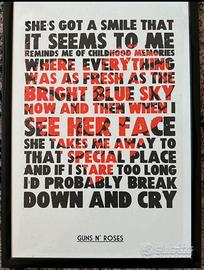 Quadro Guns n Roses