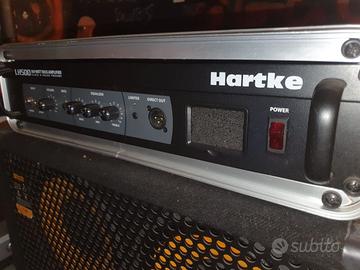 Testata amplificatore basso 500W Hartke