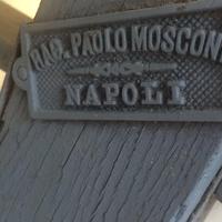 Bascula in legno vintage