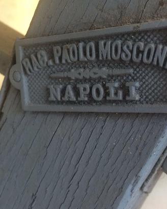 Bascula in legno vintage