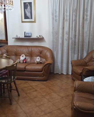 Divano e poltrone in pelle