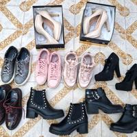 Blocco scarpe donna 38 - 39 vari marchi