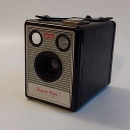 Macchina fotografica antica Kodak Camera Brownie 1