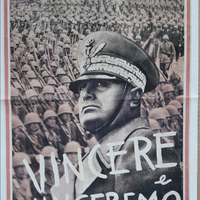 MANIFESTI ALLE MEDAGLIE D'ORO e PROPAG. DUCE