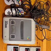 Super nintendo con giochi