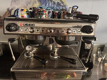 Macchina caffè professionale Casadio Undici 2 grup