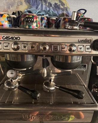 Macchina caffè professionale Casadio Undici 2 grup