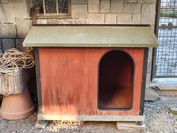 Cuccia coibentata in legno cani medio grandi