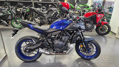 Novità Yamaha MT07 2025