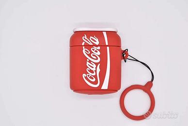 Cover 3D Silicone Coca Cola Custodia  Airpods 1&2