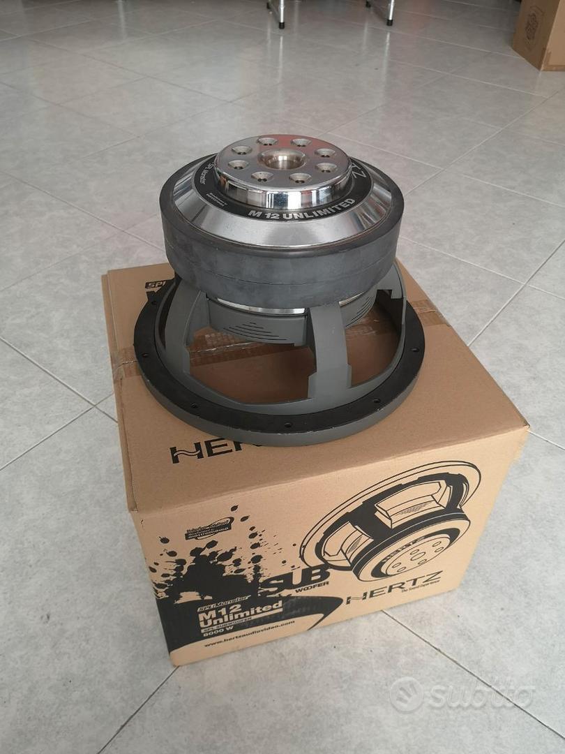 Hertz spl monster subwoofer m12 unlimited Audio/Video In vendita a Bari