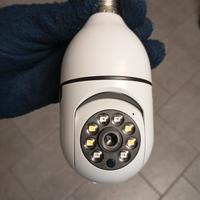 Telecamera wifi a lampadina attacco E 27 