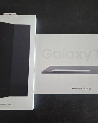 Samsung Tab S10 FE+ 5G con Book Cover Keyboard