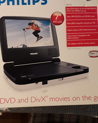 Lettore portatile Dvd/Cd/mp3- Philips Pet 716