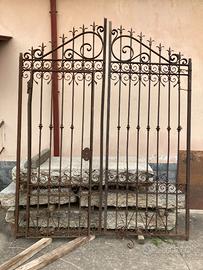 Cancello in ferro battuto