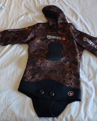 MUTA MARES INSTINCT CAMO BROWN 5MM TG-4