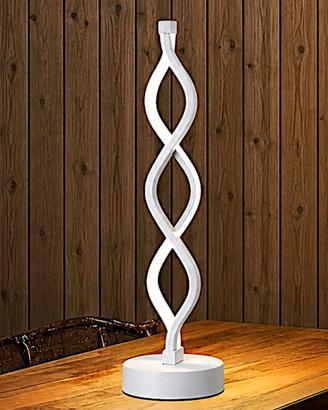 🔥 Lampada LED Comodino USB Bianca 3 Luci Regolabi
