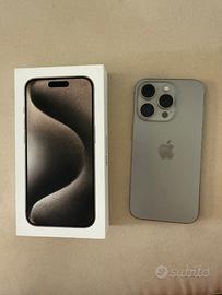 iPhone 15 Pro 128GB Titanio naturale