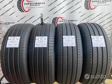 4 pneumatici 225/55 r18 michelin estive 75%