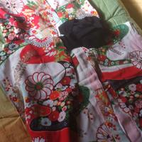 kimono Giapponese fiori Japan