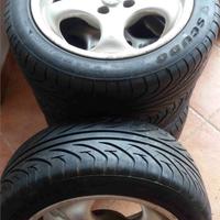Gomme estive montate su cerchi in lega 195 50 R15