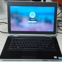 Notebook Dell i5 quad core veloce 6GB 14 pollici.