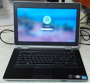 Notebook Dell i5 quad core veloce 6GB 14 pollici.