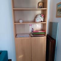 LIBRERIA IKEA BILLY FRASSINO CON ANTE