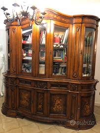 Mobile vetrina soggiorno classico vintage