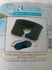 Kit da viaggio,collare gonfiabile,treno aereo auto