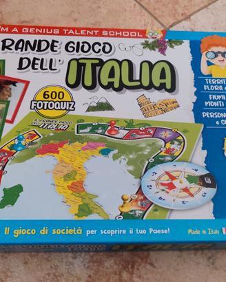 Gioco da tavolo "Il grande gioco dell'Italia"