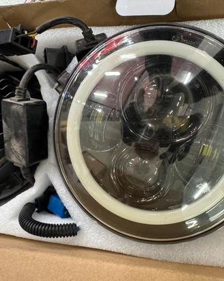 Fari anteriori jeep wrangler cj full led
