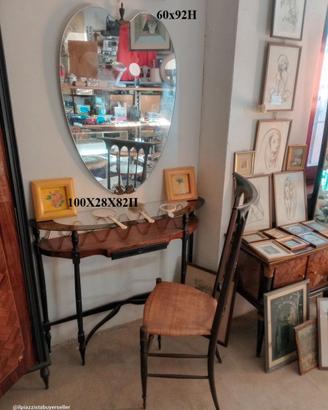 consolle vintage italiana degli anni '50