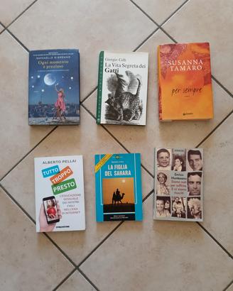 6 LIBRI PER ADULTI