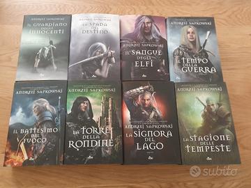 Saga Libri The Witcher Completa Prima Edizione
